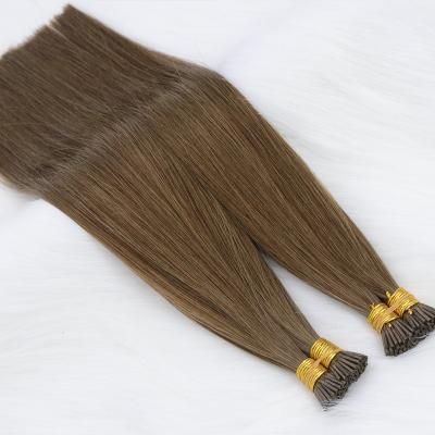 China 100% Virgin Hair I-Tip 100% Indian Remy Keratin Hair Extensions Factory Price for sale