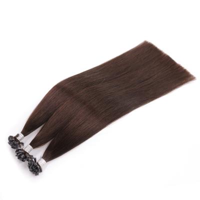 China Changshunfa Silky Straight Double Drawn Glue Italian Wave Hair Extension U Tip Keratin Natural Hair for sale