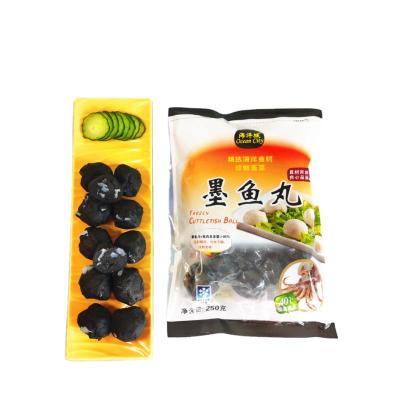 China Wholesale High Quality Cheap Health Seafood Black Frozen Cuttlefish Ball Without Products Sugar for sale