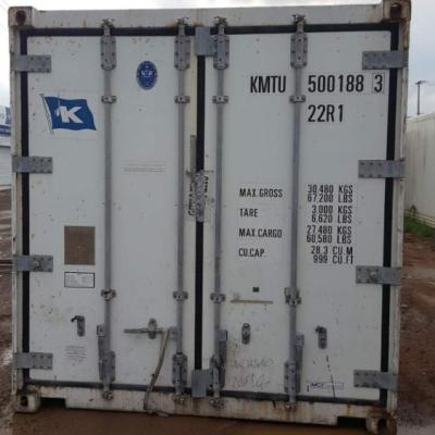 China Cortent 20FR steel used ISO shipping container for sale reefer container for sale in China for sale