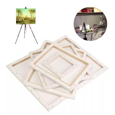 China Painting Factory Price Sold Out Canvas Artist Blank Cotton Canvas Board To Paint Custom Canvas With Pine Wood Frame for sale