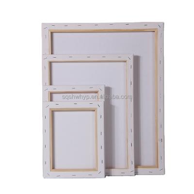 China White 20*30 Oil Canvas Wooden Frame Cotton Stretch Canvas Painting Frame Painting DIY Artist Stretch Canvas for sale