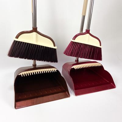 China Mini For Cleaning Combo High Quality Magic Sweeping Hardware Set And Brush Durable Home Libman Table Sets Broom Windproof Dustpan for sale