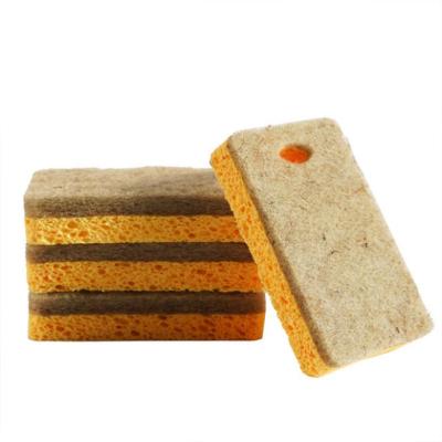 China Household Scrubbing Pad Kitchen Stocked Cleaning Abrasive Sponge for sale