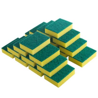 China Best-selling dishes stored washing sponge scouring pad, high quality kitchen cleaning scouring pad for sale