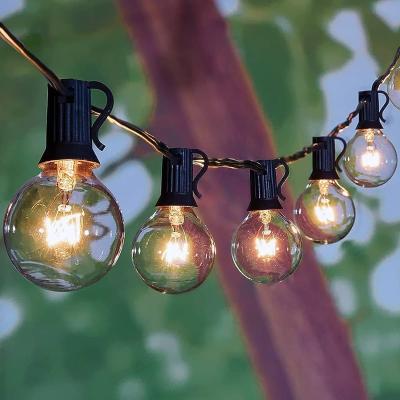 China High Quality G40 String Lights G40 Holiday Lighting IP65 Edison Vintage Bulb Festoon String Lights Waterproof Connectable Garden Decoration for sale