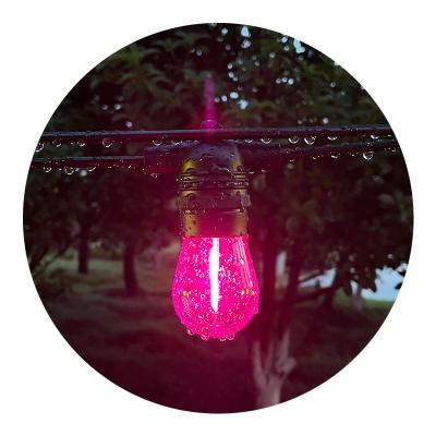 China Hanging String Lights Led Bulb Outdoor Electric Edison Filament Globe String Lights Christmas Festoon Garlands for sale