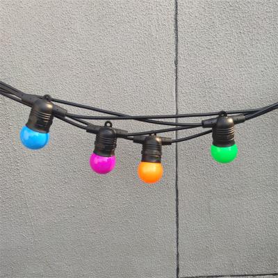 China Commercial Heavy Duty Colorful G45 Garden String Lights e27 Hanging Lights And Christmas Home Lighting Decoration Led Holiday String Light for sale