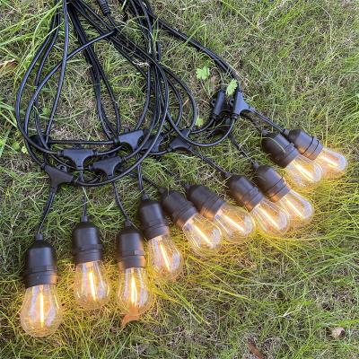 China Outdoor Waterproof Hanging String Lights Festoon LED String Lights Wedding Party Christmas Decoration String Lights for sale