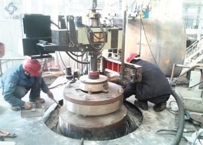 China Boiler Drum Manufacturing Equipment Sit - on Saddle Hole SAW Welding Machine for sale