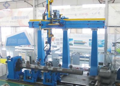 China Sit - on Big Nozzle MAG Welding Machine Station for Boiler Header for sale