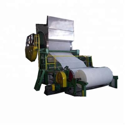 China Factory 1880 mm Tissue Paper Roll Silk Recycling Machine Price Production Line Tissue Paper Product Making Machinery for sale