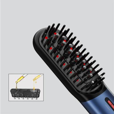 Китай 650nm LLLT Laser Hair Grow Comb  Laser red light EMS microcurrent+Vibration продается