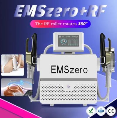 China 2025 Newest professional 2 in 1 ems body sculpting inner ball roller lymphatic drainage electromagnetic ems fitness machines for sale