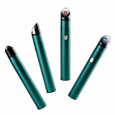 중국 Green color vibration hot and cold eye beauty pen Anti-eye wrinkle Lips Beauty Instrument 판매용