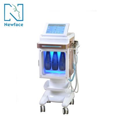 China NV-W02 Hydrodermabrasion Water Facial Blackhead Removal Hammer Cold DEEP CLEANSING Beauty Machine for sale