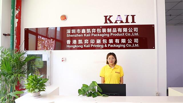 Verified China supplier - Shenzhen Kaii Packaging Product Co., Ltd.