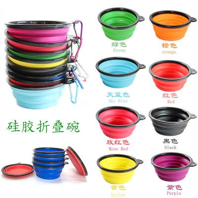 China 2023 Viable Best Wholesale Pet Outdoor Travel Tape Rolls Pet Food Water Feeder For Dog Cat Puppy Small Animals for sale