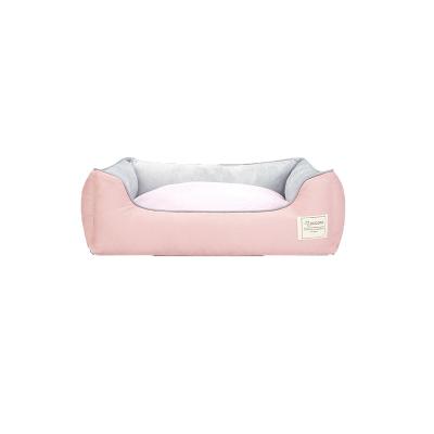 China Stocked Hot Selling Comfortable Rectangle Good Price Pet Bed Portable Soft Washable Mattress Heating Bed For Pets Dogs Cats for sale