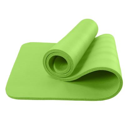 China Wholesale 8~20mm Yoga Pilate Exercise Gym Home Fitness Thick NBR NBR Yoga Mat for sale