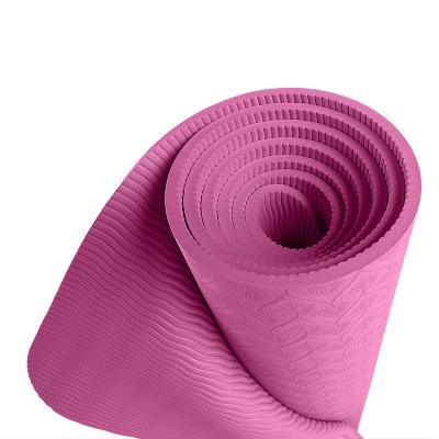 China Factory Price Eco-Friendly Yoga Strip Gym Fitness Yoga Mat 6mm for sale