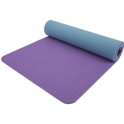 China Regular Colors And Patterns OEM High Density Durable Eco-friendly Yoga Mat Gym Floor Mats Pilates Tape Mat for sale