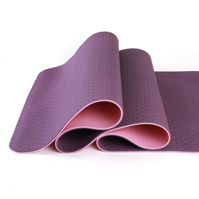 China New Arrived 68cm Wide Yoga Mat Folding Eco Friendly High Elasticity Exercise Workout Shaping Band Yoga Mat for sale