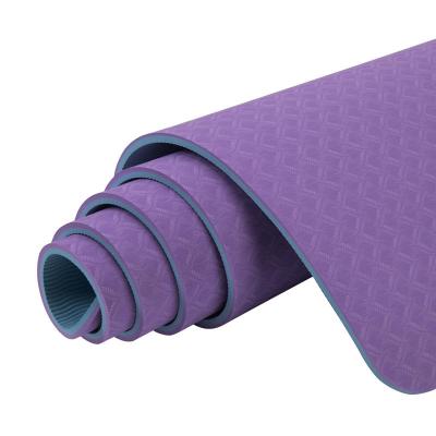 China Yoga Exercise; Dance Gym Fitness Travel Tape Yoga Rubber Mat 1.5mm Times Customizable for sale