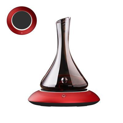 China Smart and Rechareable Electric Wine Decanter Aerator, Aerator Decanter Shaker, Gift Luxury Design Elegent Electronic Tabletop Wine Decanter Shaker for sale