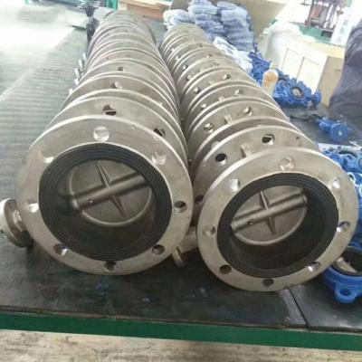 China api 609 ss316l stainless steel general wafer flange butterfly valve by valve china manufacturer for sale