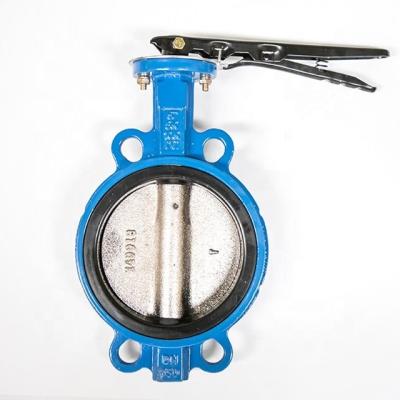 China General 4 inch dn125 dn150 dn250 10 inch 8 inch 6 inch DI cast iron body and resilient disc butterfly valve for sale