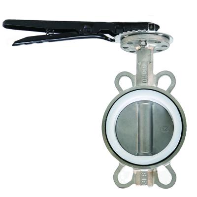 China General hot sale high performance stainless steel resilient butterfly valve for sale