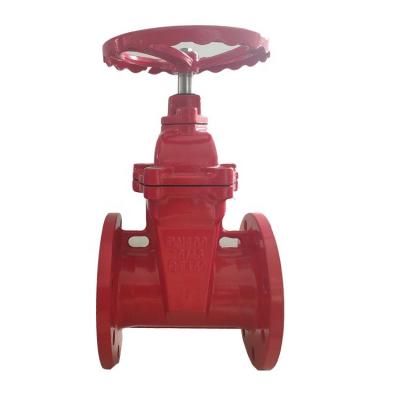 China dn100 dn200 3inch 4inch 6inch 8inch pn10 pn16 worm gear seal stainless steel general manual rubber gate valve for oil with good price for sale