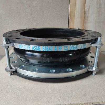 China ALL 304 Rubber Flange EPDM Single Double Below Flexible Joint for sale