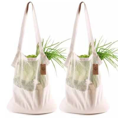 China Wholesale Custom Logo Cotton Canvas Folding Foldable Shopping Bag Eco Friendly Reusable Mesh for sale