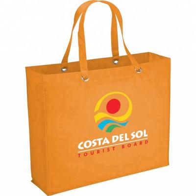 China High Quality Non Woven Colored Non Woven Folding Tote Shopping Bag /Wholesale Promotion Bag for sale