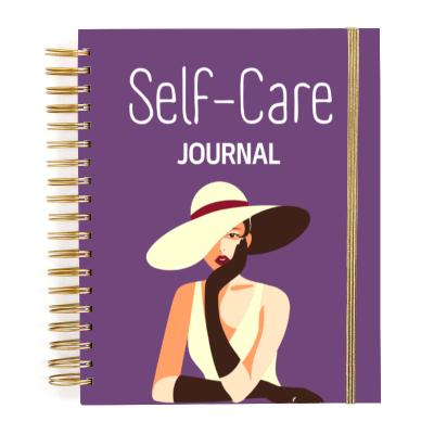 China Custom Hardcover Care Journal Notebook Graceful Self Planner for sale