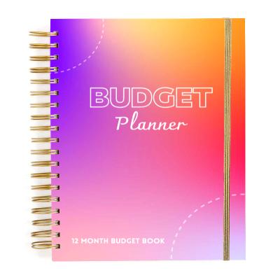 China Custom Hardcover Book Financial Planner Budget Planner Feature Packed Monthly Planner with Expense Tracker for sale