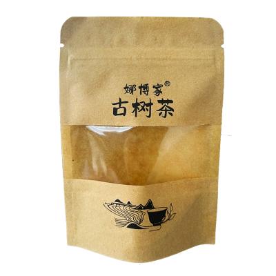 China Biodegradable Recyclable Zip Lock Biodegradable Dry Food Packaging Stand Up Small Paper Bags Zip Lock for sale