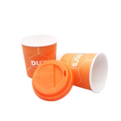 China 8oz 12oz 16oz Double Wall Takeway Disposable Coffee Disposable Paper Cup for sale