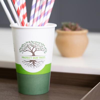 China Biodegradable Hit Eco-Friendly PLA Biodegradable Paper Cups for sale