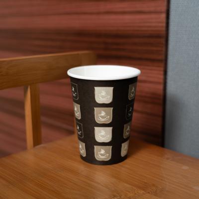 China Good Quality 12oz Disposable Custom Single Wall Paper Cups, Disposable Paper Coffee Cup With Lid And Sleeve for sale