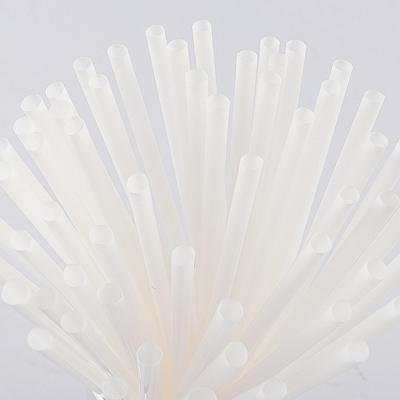 China Disposable Plant Based PLA Straws 100% Biodegradable Compostable Eco Friendly Straws for sale