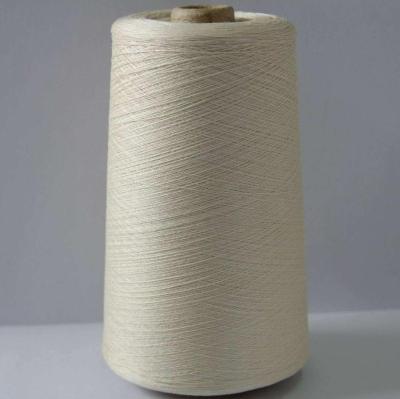 China 100% Antistatic Mulberry Spun Silk Yarn 120Nm/2 Super Grade Quality Bleached Or Dyed for sale