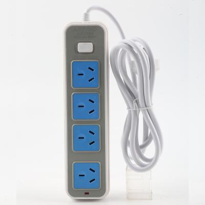 China PC Panel Au 4 Way Main Switch Power Extension Socket Standard Smart Residential / Multipurpose Platooninsert for sale