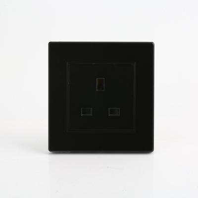 China Wholesale Black Home Touch Panel Universal Smart Panel PC Wall Switch And Socket for sale