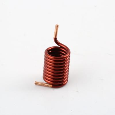 China Custom Universal 1.0/19 Electromagnet Copper Metal Detector Inductor Rod Air Core Coil For Motor for sale