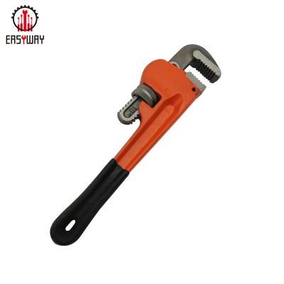 China Multi Functional American Adjustable Wrench Heavy Duty Aluminum Drop Forged Pipe Wrench for sale