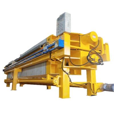 China Building Material Shops Automatic Chamber Filter Press Machine Hydraulic Recessed Plate Filter Press for sale