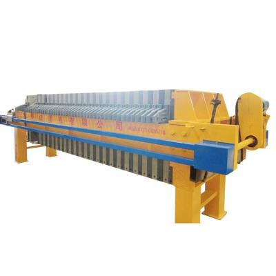 China Building Material Stores High efficiecnt Recessed Plate Filter Press Filter Machine for sale